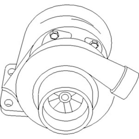 Aftermarket Turbocharger Fits John Deere Models A-RE29883-AI